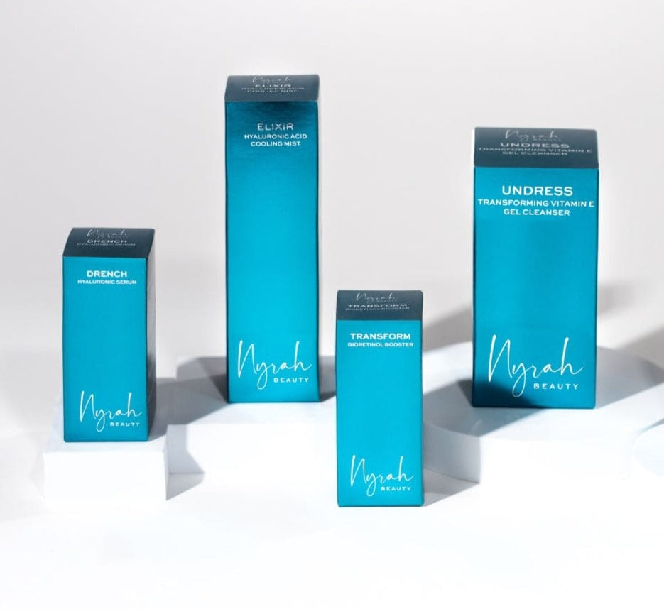Undress 50ml + Drench 30ml + Transform 30ml + Elixir 50ml UNIT CARTIONS