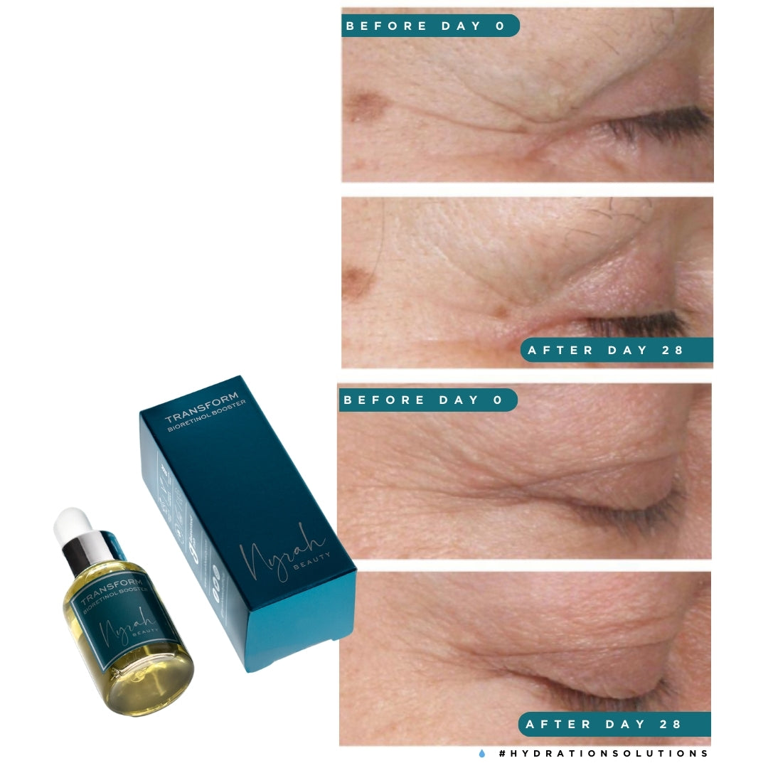 TREATMENT: TRANSFORM - bioRetinol + Bakuchiol Serum - Nyrah Beauty