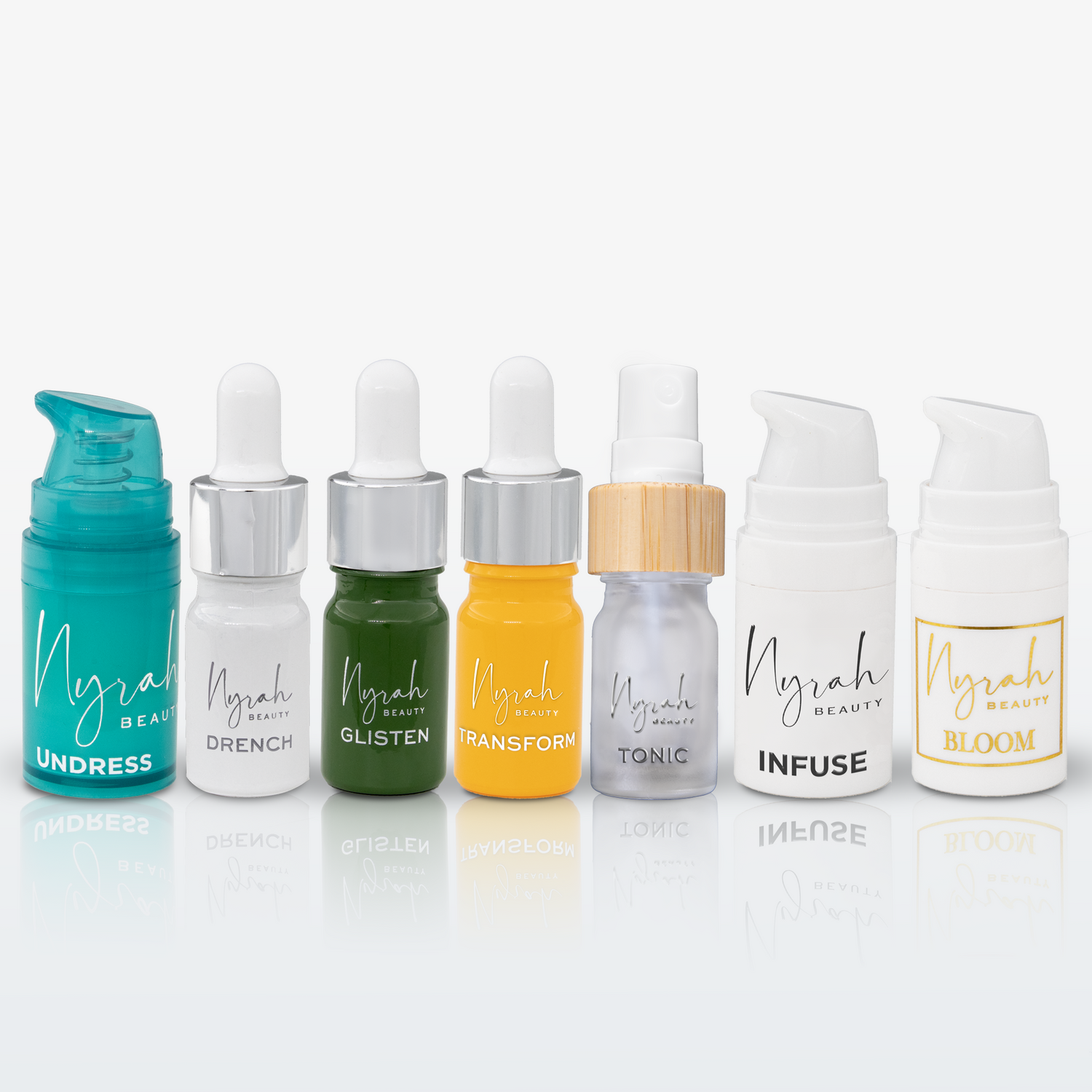 Trial & Travel Skincare Sizes | Nyrah Beauty