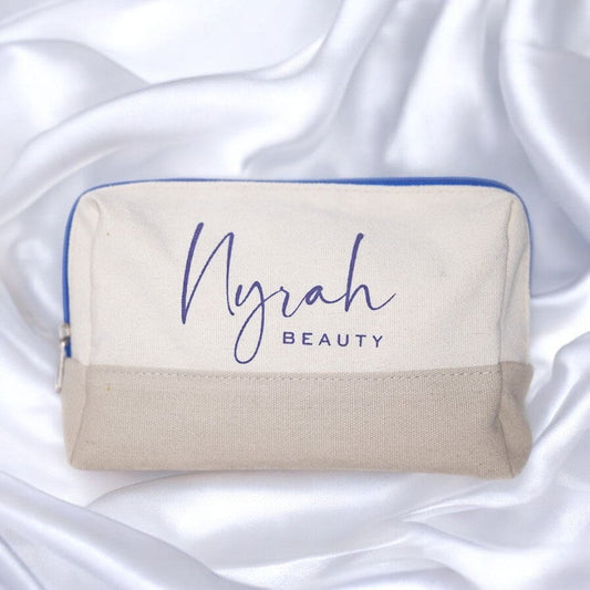 CLEANSE: Recycled Cotton Cosmetics Travel-Wash Bag