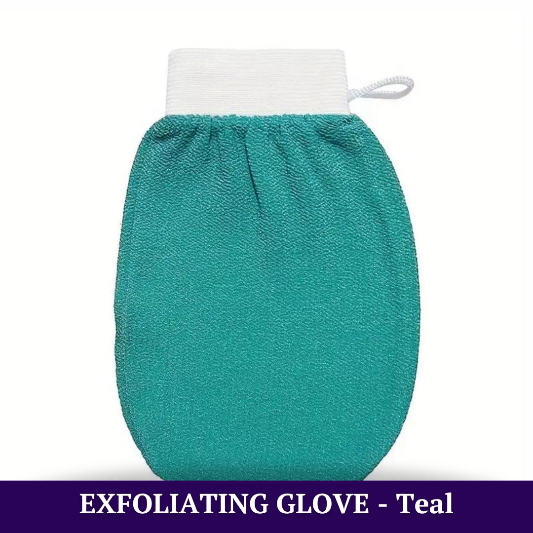 TEAL Radiance Glove: Exfoliating Body Glove