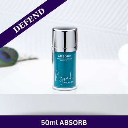 ABSORB Décolletage Neck Face & Hair Jelly defend