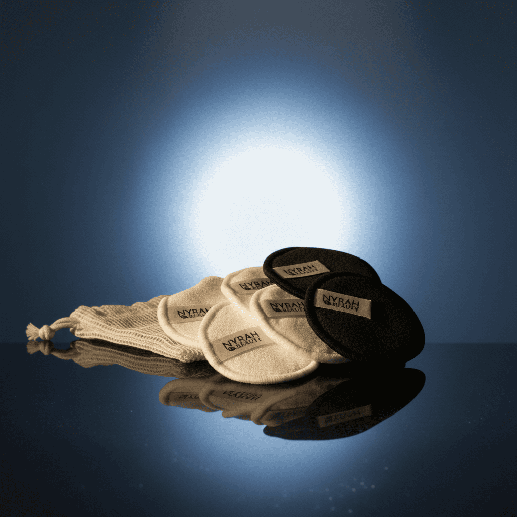 6x Makeup Removal Pad Set – With Mesh Bag