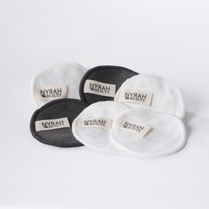 6x Makeup Removal Pad Set – With Mesh Bag