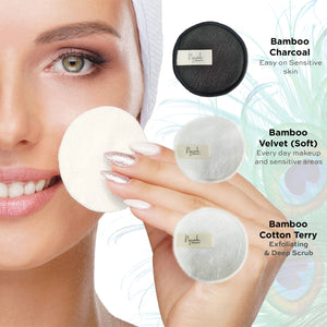 BAMBOO MAKEUP REMOVING PADS