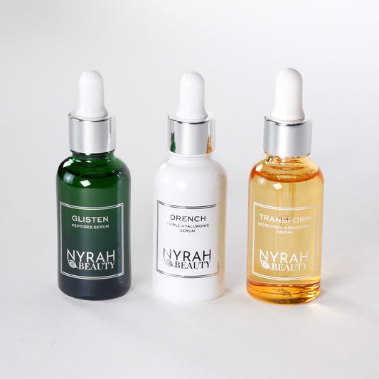 Glow & Nourish Serum Collection