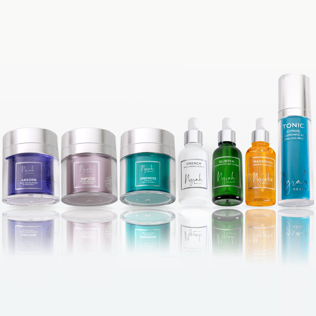 THE_COMPLETE_NYRAH_BEAUTY_ROUTINE_Fragranced_7 products 