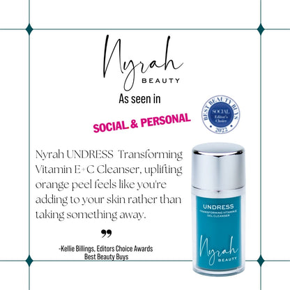 NYRAH BEAUTY MEDIA MENTIONS IMAGE WITH BEST BEAUTY BUY TEXT FROM SOCIAL & PERSONAL